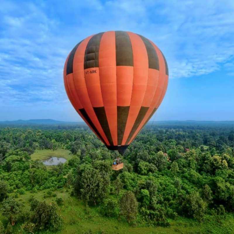 Hot Air Ballooning Over Assolda