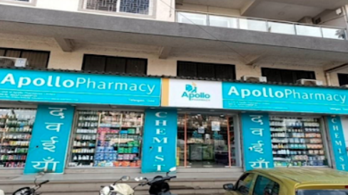 This image shows Apollo pharmacy panjim