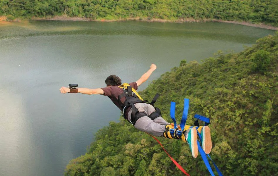 Bungee Jumping at Mayem Lake: Experience the Ultimate Adrenaline Rush in Goa